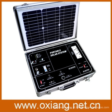Mini gerador solar de alta qualidade com bateria de íon de lítio